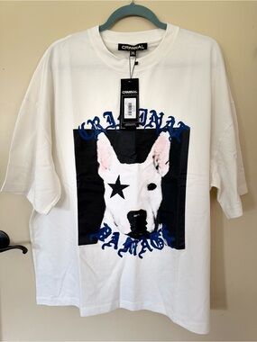 Criminal Damage Star Dog T-Shirt